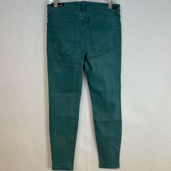 LIVERPOOL Jeans Women's Petite Size 6/28 Teal Green Ankle Skinny Medium Wash NWT - Picture 12 of 16